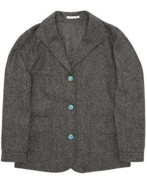 Fortela Scotland Patch-Pocket Blazer - Grey