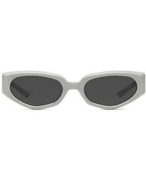 Maison Margiela X Gentle Monster Four-Stitch Sunglasses - Grey
