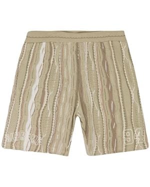 Supreme Coogie Knitted Shorts - Natural