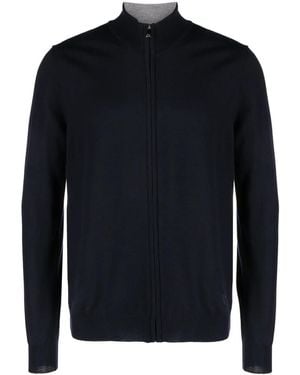 Corneliani Cardigan Mit Reißverschluss - Blau