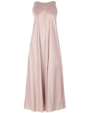Max Mara A-Line Sleeveless Midi Dress - Pink