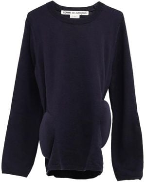 Comme des Garçons Jersey Con Caderas Acolchadas - Azul