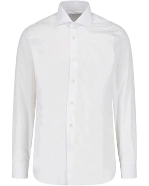 Barba Napoli Long-Sleeve Shirt - White