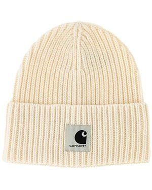 Carhartt Mira Ribbed-Knit Beanie Hat - Natural
