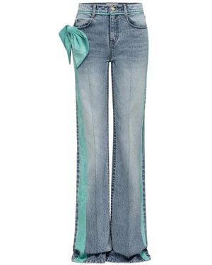 Hellessy Jeans Verfraaid Met Strik - Blauw