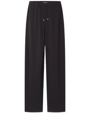 Lanvin Weite Hose Mit Kordelzug - Schwarz