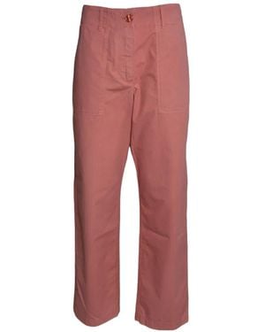 Momoní Isandro Straight-Leg Trousers - Red