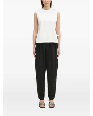 Undercover Pantalones Con Cinturilla Elástica - Blanco