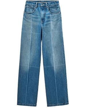 Alexander Wang Jeans Met Vervaagd Vlak - Blauw