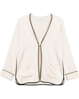 forte_forte Long-Sleeve Jacket - White