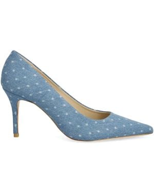 Custommade• Aljo Denim Court Shoes - Blue