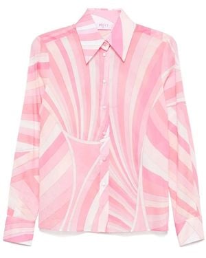 Emilio Pucci Klassisches Hemd - Pink