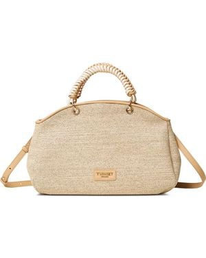 Twinset Woven Tote Bag - Natural