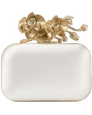 Jimmy Choo Cloud Clutch Bag - White