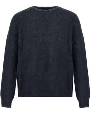 Herno Ribgebreide Trui - Blauw