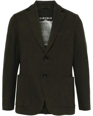 Circolo 1901 Single-Breasted Blazer - Black