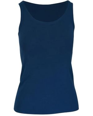 Akris Punto Knitted Tank Top - Blue