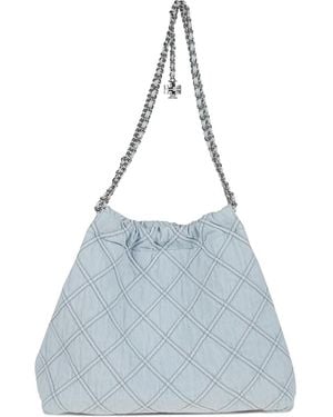 Tory Burch Fleming ショルダーバッグ - ブルー
