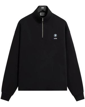 Kith X Bmw Nelson Quarter-Zip Jumper - Black