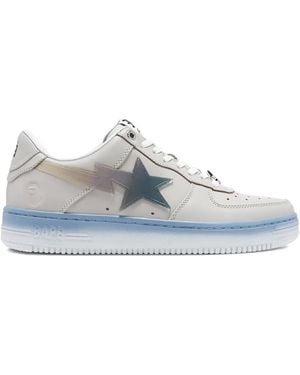 A Bathing Ape Bape Sta M1 Star-Detail Low-Top Trainers - White