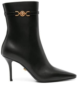 Versace Bottines noires à méduse '95