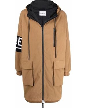 Iceberg Parka À Logo Imprimé - Multicolore