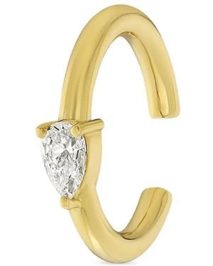ROSEKEY Ear Cuff Aus 18Kt Gelbgold Mit Diamanten - Mettallic