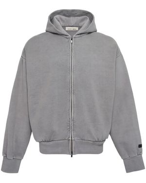 Fear Of God Zip Classic Hoodie - Grey