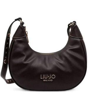 Liu Jo Umhängetasche Mit Nieten - Schwarz