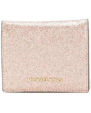 MICHAEL Michael Kors Glitter Effect Cardholder - Pink