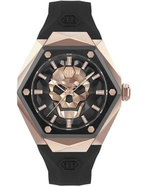 Philipp Plein The $kull Spikes 45mm 腕時計 - ブラック