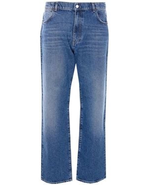 AMISH James Five-Pocket Jeans - Blue