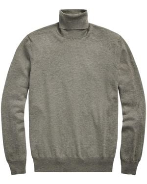 Ralph Lauren Cashmere Turtleneck Sweater - Grey