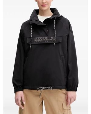 Napapijri Rainforest Dune Hooded Jacket - Black