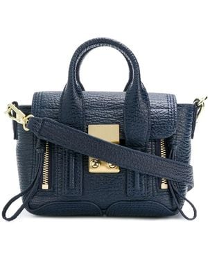 3.1 Phillip Lim Pashli Mini Satchel - Blue