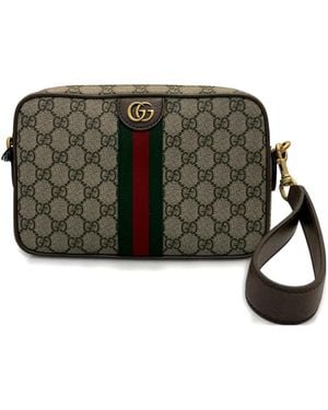 Gucci Ophidia Kleine Crossbodytas - Groen