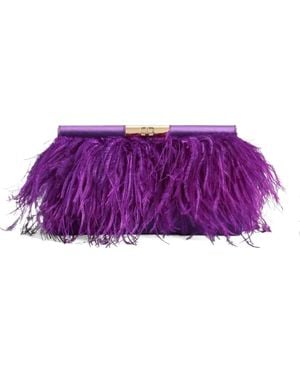Dolce & Gabbana Marlene Clutch Bag - Purple