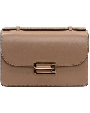 Victoria Beckham Small Dorian Shoulder Bag - Brown