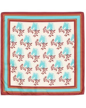 Drole de Monsieur Le Foulard Soie Polo Schal - Natur