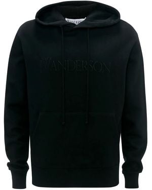 JW Anderson ロゴ パーカー - ブルー