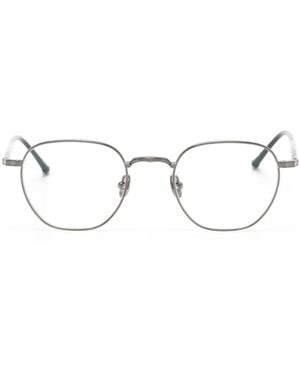 Matsuda Round-Frame Glasses - White