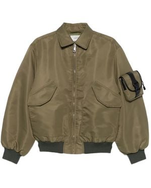 Coperni Pocket-Detail Bomber Jacket - Green