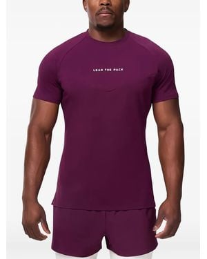 SQUATWOLF Statement Raglan T-Shirt - Purple