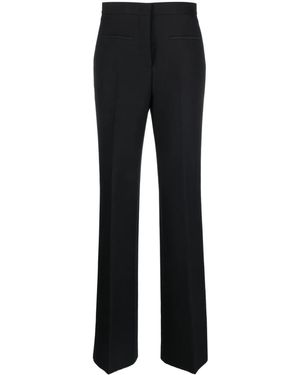 MSGM Mid-Rise Tailored Trousers - Black