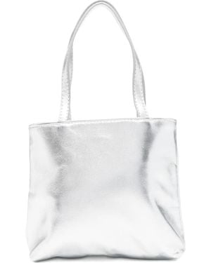 Hai Handtasche Aus Leder - Weiß