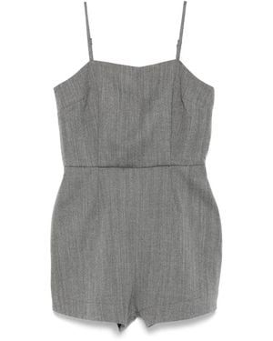 Racil Brigitte Wool Playsuit - Grey