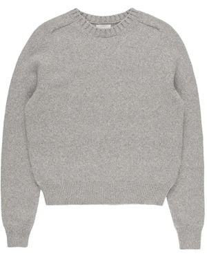 KHAITE Nera Crew-Neck Cashmere Jumper - Grey