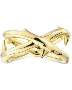 Shaun Leane Bague Rose Thorn À Anneau Large - Metallic