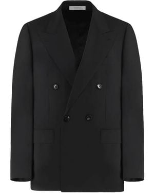 Umit Benan Richard Double-Breasted Blazer - Black