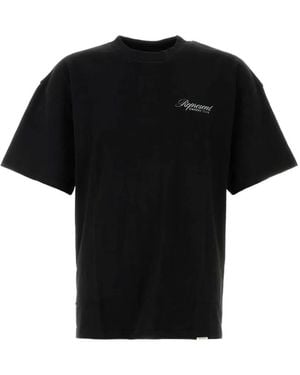 Represent Owners' Club Script-Logo T-Shirt - Black